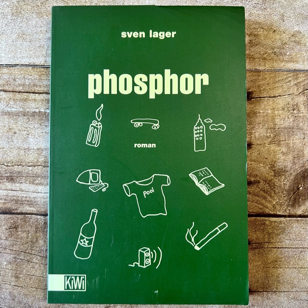 Phosphor by Sven Lager German Novel KiWi Paperback ISBN‎ 3462029061